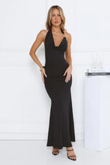 Evening Bloom Mesh Maxi Dress Sage