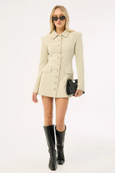 Lioness Cheri Mini Dress Matcha