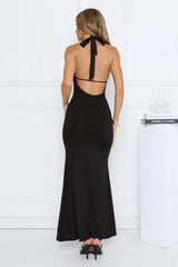 Evening Bloom Mesh Maxi Dress Sage