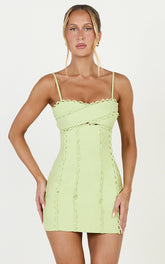 Gigi Mini Linen Blend Dress