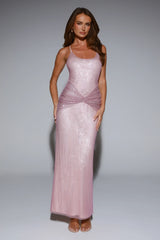 LUXE Exclusive Events Maxi Dress Pink