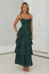 Thriving Now Maxi Dress Green