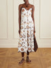 Lorina broderie anglaise cotton-blend midi dress
