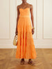 Danny guipure lace-trimmed cotton-blend voile midi dress