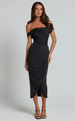 Aidia Midi Dress