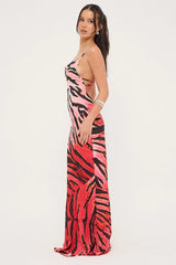 Jgr & Stn Jane Maxi Dress Pink Tiger