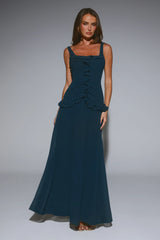 Shoreline Luxe Maxi Dress Green