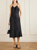 Fia satin midi dress