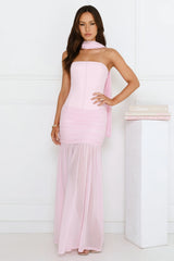 Lillie Corset Maxi Dress Musk