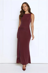 Marinerβs Glow Glitter Maxi Dress Plum