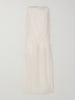 Tia cotton and silk-blend midi dress
