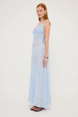 Sndys The Label La Louisiane Maxi Dress Blue