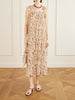 Emrys Shadow floral-print gathered midi dress