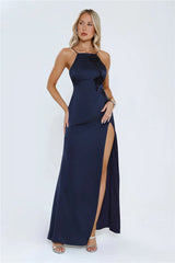 Dazzle Demand Maxi Dress Navy