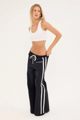 Neovision Phase Wide Leg Track Pant Black