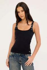 Neovision Silencer Buckle Singlet Tank Top Black