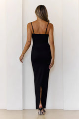 BASE Supersoft Sculpt Cami Maxi Dress Black