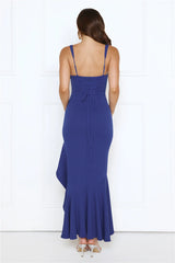 Fashion Parade Maxi Dress Blue