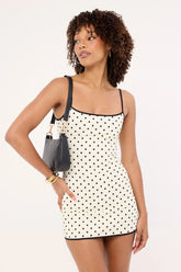 Lioness Voyage Mini Dress Moonlight Polka