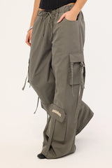 Neovision Stealth Pocket Wide Leg Cargo Pant Charcoal