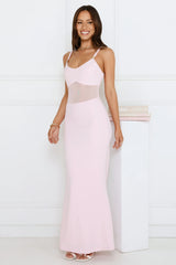 Electric Whimsy Maxi Dress Pink