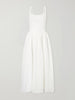 Milana broderie anglaise midi dress