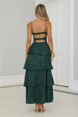 Thriving Now Maxi Dress Green