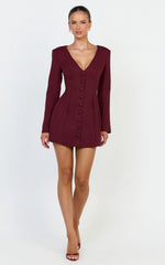 Lavender Mini Dress