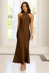 Starlit Seduction Strapless Maxi Dress Navy