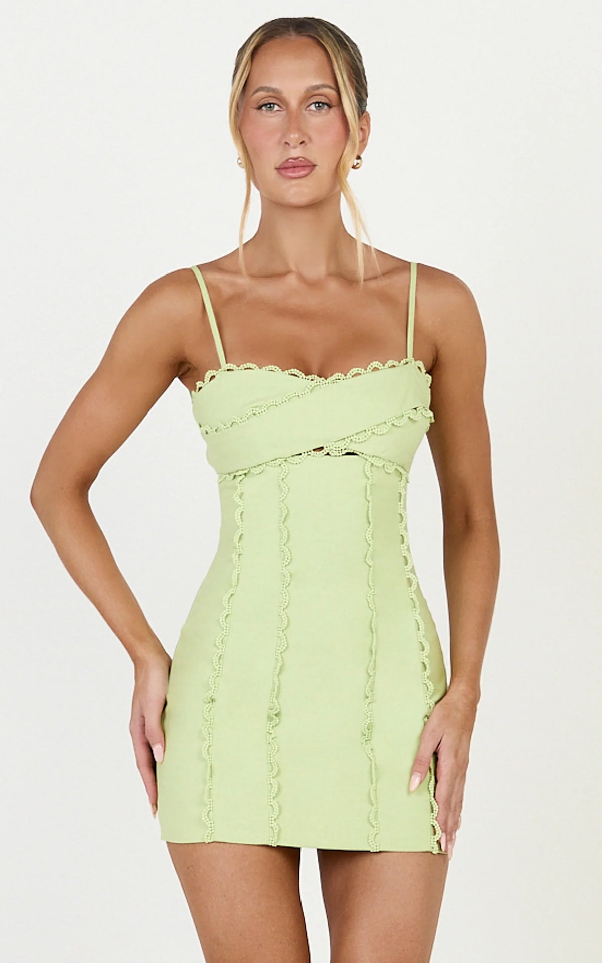Gigi Mini Linen Blend Dress