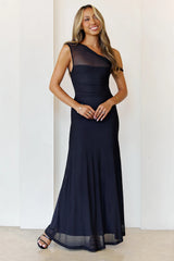 Bloom Baby Off Shoulder Maxi Dress Black