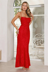 Bridge To Wonderland Maxi Dress Red