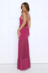 Bloomed With Love Maxi Dress Plum