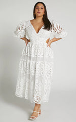 Anieshaya Midi Dress