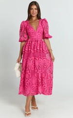 Anieshaya Midi Dress