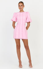 Laila Mini Linen Blend Dress