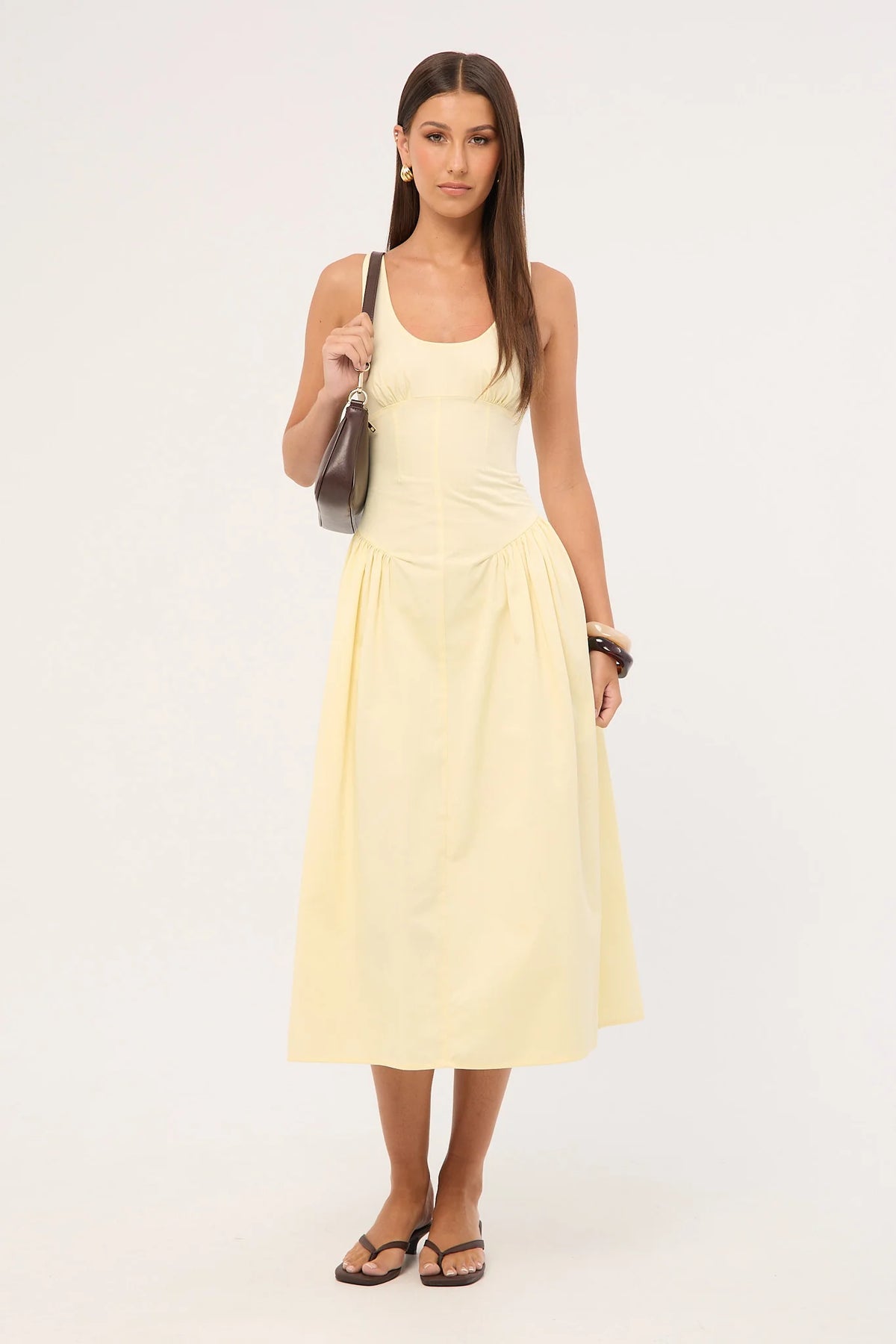 Lioness Luna Rosa Maxi Dress Butter