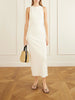Saba embellished crepe midi dress