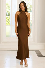 Starlit Seduction Strapless Maxi Dress Navy
