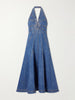 Rowyn denim midi dress