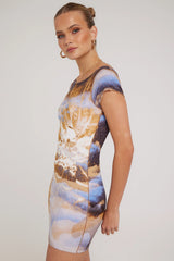 Thrills Actions Not Words Mini Dress Multi