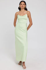 Perfect Stranger Evie Recycled Maxi Dress Sage