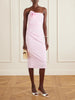 Vera embellished gingham cotton midi dress