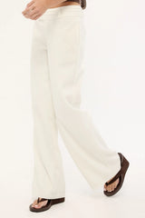 Perfect Stranger Astaire Mid Rise Pant Cream