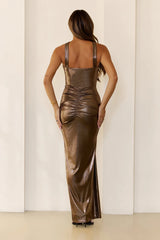 Radiance Starlet Maxi Dress Bronze