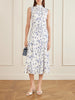 Joelle floral-print silk midi dress