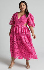 Anieshaya Midi Dress