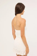 Perfect Stranger Lilo Lace Mini Dress White