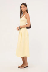 Lioness Luna Rosa Maxi Dress Butter