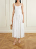 Milana broderie anglaise midi dress